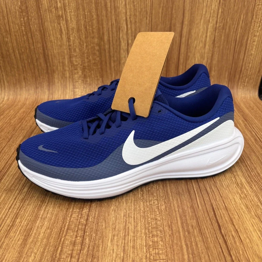 Nike Revolution 8 Running Shoes Mens 9 Blue White HJ9198-401 Sneakers NEW